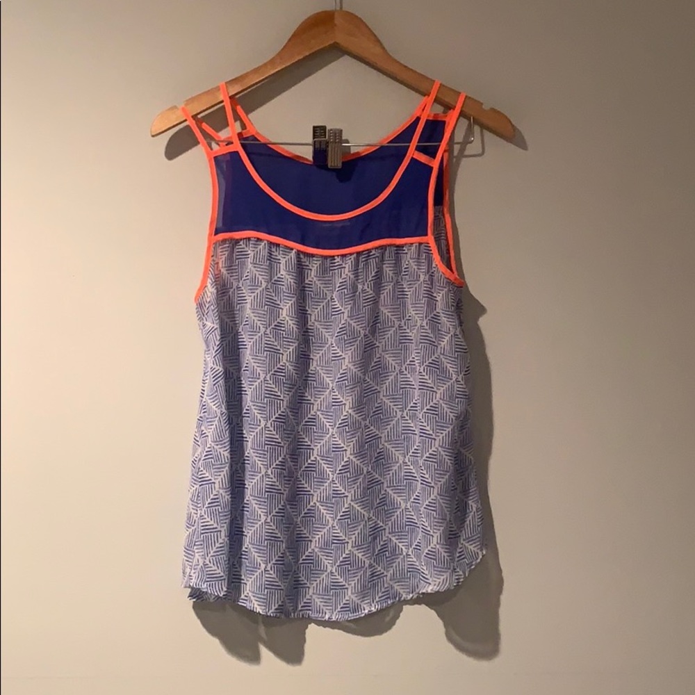 Cute sheer tank!